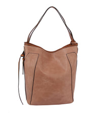 Thea Faux Leather Boho Tote Bag