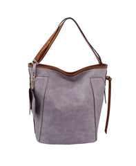 Thea Faux Leather Boho Tote Bag