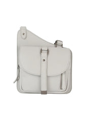 Sage Casual Leather Crossbody Bag