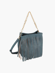 Ellie Fringe Crossbody Bag