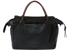 Ronnie Faux Leather Weekend Messenger Bag