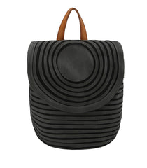 Strappy Leather Backpack