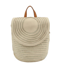 Strappy Leather Backpack