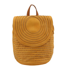 Strappy Leather Backpack