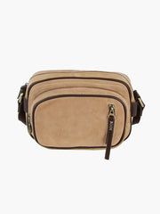 Gemma Chamois Leather Snapshot Crossbody Bag