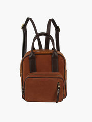 Kate Chamois Leather Backpack Bag