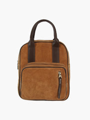 Kate Chamois Leather Backpack Bag