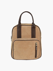 Kate Chamois Leather Backpack Bag
