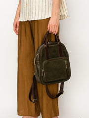 Kate Chamois Leather Backpack Bag