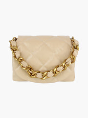 Maddie Diamond Pattern Shoulder Bag