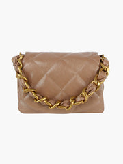 Maddie Diamond Pattern Shoulder Bag