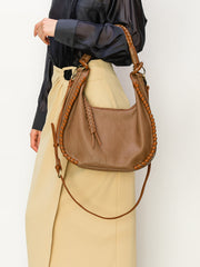 Camille Whipstitched Hobo Bag