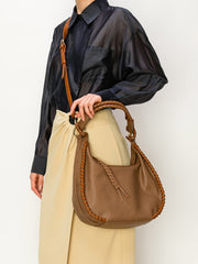 Camille Whipstitched Hobo Bag