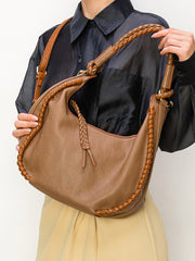 Camille Whipstitched Hobo Bag