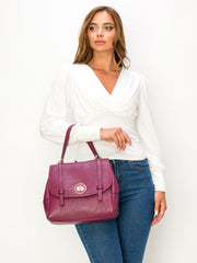 Emma Fashion Leather Satchel