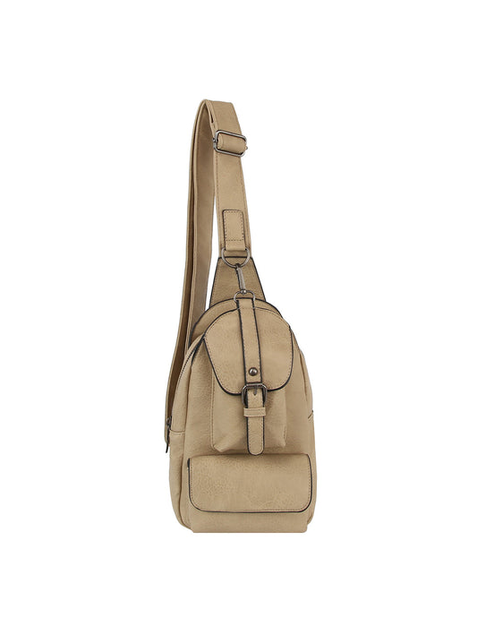 Kenna Casual Leather Sling Bag