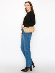 Sierra Casual Leather Crossbody Bag